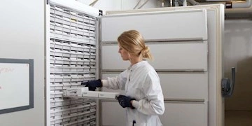 Opbevaring i biobanken